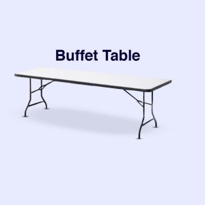 BUFFET TABLE 1.80M